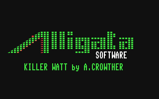 Killer Watt Title Screen
